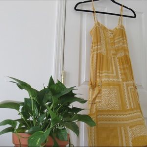 knox rose yellow sundress